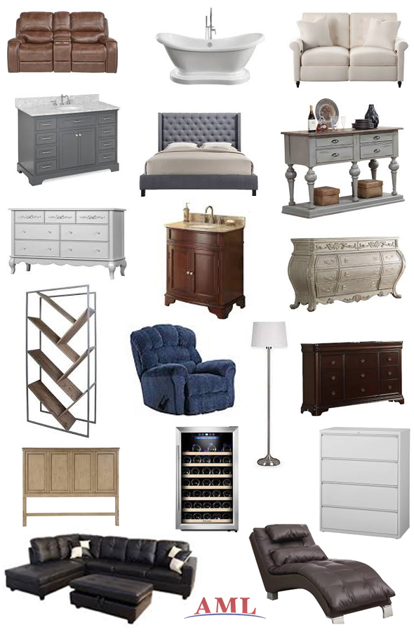Furniture sample collage below wholesale
